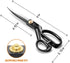 Fabric Scissors 9 Inch Sewing Dressmaking Scissors Professional Razor Sharp for Tailoring Leather Raw Materials - Japan High Carbon Steel Tailor S...