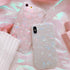 Cute Case for iPhone 7 / iPhone 8, Girls Women Glitter Translucent Shell Pattern Design Clear Slim Soft Silicone Rubber TPU Phone Case Cover Compa...