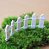 35 Inches Long Miniature Fairy Garden Fence Mini Wood Picket Fence Decorative Fence for Succulent Plant Pot DIY Diorama Project Height 2 inch 4-Pa...