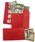 Pack Of 50 Chinese Fashion Special Generous Red Envelopes Lucky LAI SEE Money Gift Envelopes Packets (6.5 x 3.2 inches)...