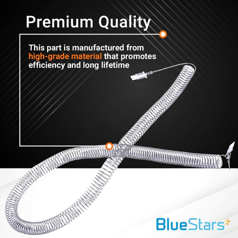 BlueStars 5300622034 Heating Element Restring Coil - For Frigidaire Kenmore Gibson Dryers FDE436RBS2 WDE846RBW0 AEQ6000 FEX831C DBL333EB1 DSXH43E ...