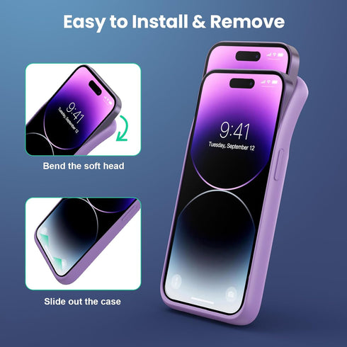 Feob Battery Case for iPhone 14 Pro(6.1inch),Powerful 7200mAh Ultra-Slim Battery Charging Case,Rechargeable Protective Extended Battery Charger Ca...