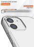 for iPhone 12/12 Pro Case, Shockproof Phone Case Cover, Anti-Yellowing Clear Back Compatible with iPhone 12/12 Pro 6.1 inch (Clear)...