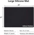 Gartful Silicone Mats for Kitchen Counter, Large Silicone Countertop Protector 25" by 17", Nonskid Heat Resistant Desk Saver Pad, Multipurpose Mat...