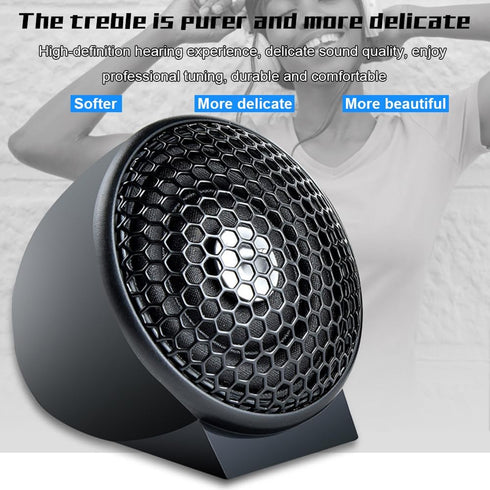 2pcs Car Tweeter Loudspeaker 150W 4Ohm Audio Subwoofer Silk Film for Car Modification Car Audio Modification Nondestructive...