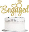 Engaged Cake Topper - Engagement Wedding Party Decorations Supplies...