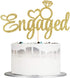 Engaged Cake Topper - Engagement Wedding Party Decorations Supplies...