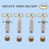 NeoJoy Rechargeable Wine Bottle Lights, LED Cork Lights USB Fairy String Lights Parties Decoration, Warm White...
