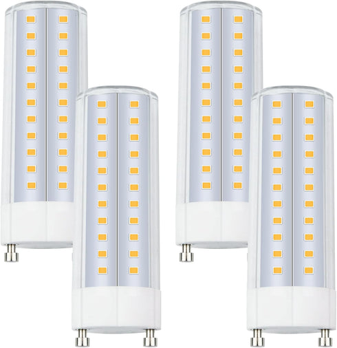 GU24 LED Light Bulb, GU24 T2 Light Bulb 1500lm Warm White 3000K, Spiral mls18guww 18W 23W CFL Light 100W Incandescent Equivalent Replacement 4-Cou...