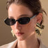 Retro Oval Sunglasses for Women Men 90s Style Vintage Small Sun Glasses UV400 Protection Shades...
