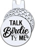Talk Birdie to Me Golf Ball Marker with Magnetic Hat Clip, Funny Golf Accessories and Golf Gifts for Men Women Dad Mom Grandpa, Birthday for Golfe...