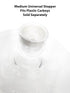 Medium Universal Carboy Bungs-Drilled-Set of 2...