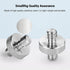 SMALLRIG 1/4" to 1/4" Male Threaded Screw Adapter Double Head Stud for Camera Cage Monitor LED Microphone, Pack of 2-828...