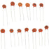 PATIKIL Ceramic Capacitor Assorted Kit, 300pcs 2pf to 0.1nf104 30 Values 50V Assortment in a Storage Bag Repair Replacement for Industrial Electri...