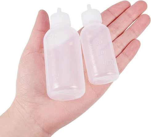 FJNATINH 30cc Needle Glue Squeeze Bottle, Precision Tip Applicator, 5 Pack...