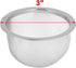 uxcell Stainless Steel Mesh Tea Leaves Stainer Teapot Filter 76mm x 55mm...