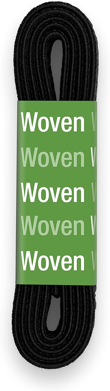 Dritz 9306B Non-Roll Woven Elastic, Black, 3/4-Inch by 1-Yard...