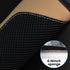 Car Seat Belt Pads Cover, 2 Pack Leather Mesh Universal Seatbelt Shoulder Strap Protector, Soft Harness Pad Safety Belt Cover for Comfortable Driv...