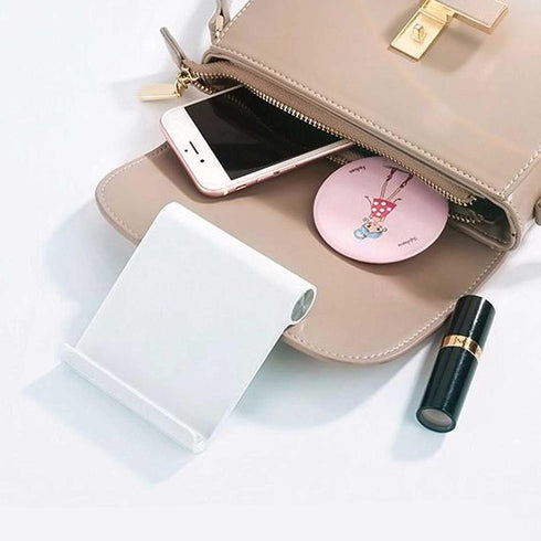 Cell Phone Stand Holder, Cellphone Holder Adjustable Desktop Phone Stand for Desk, Foldable Phone Cradle Dock Mobile Stand for iPhone iPad Tablet ...