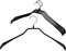 Mawa by Reston Lloyd BodyForm Series Non-Slip Space-Saving Extra Wide Clothes Hanger For Jackets, Suits & Coats, Style 46/L, Set of 5, Black...