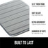 GORILLA GRIP Memory Foam Bath Mat, Soft Absorbent US Designed Bathroom Rug, Gripping Dots Machine Washable Bathmat, Cushioned Floor Mats, Shower S...