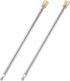 Power Washer Extension Wand, 17 Inch Stainless Steel Pressure Washer Lance with 1/4 Inch Quick Connect, 2 Pack...