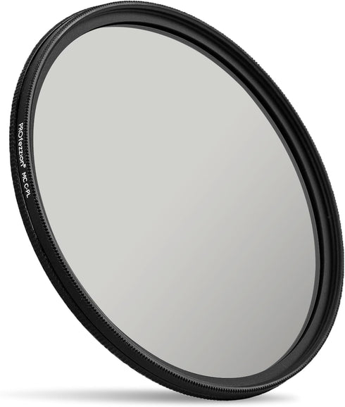 PROfezzion 58mm Circular Polarizer Filter for Canon EOS Rebel T7 T6 T8i T7i T6i T6s SL3 with EF-S 18-55mm Kit Lens, Ultra Slim Multi-Coated Circul...