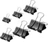 100 Pcs Binder Clips Assorted Sizes, Metal Clips for Office, Paper Clamps 6 Size, X Large, Large, Medium, Small, Mini and Micro...