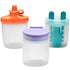 Pyrex Littles (6-PC) Silicone Baby Toddler Feeding Set, 5 OZ Pouches and Lids For Food & Beverage, Airtight Leak-Proof, BPA Free Non-Breakable Dis...