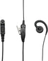 C Shape Headset Earpiece Mic with PTT Working for Motorola XPR3000 XPR3000E XPR3300 XPR3500 XPR3500e Walkie Talkie 2 Way Radio...