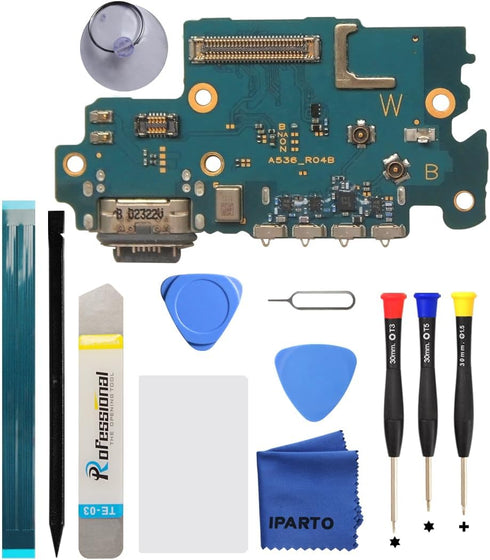 Charging Port Replacement Kit for Samsung Galaxy A53 5G SM-A536U SM-A536U1 USB Flex Dock Connector Charging Flex Replacement with Tools......