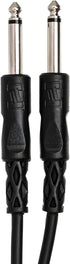 Hosa CPP-101 Interconnect Cable - 1/4-inch TS Male to 1/4-inch TS Male - 1 foot...