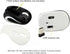 Wireless Mouse Cute Mini Computer Mouse Small Size Pocket Portable Compact Travel USB Optical Mice 3 Buttons 1000 DPI Cordless Mouse for Laptop PC...