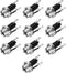 uxcell 5.5mmx2.1mm DC Power Jack Socket Female Mount Connector DC-025M 10pcs...