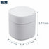 Mini Desktop Trash Can with Lid,Small Garbage Can for Countertop,Dressing Table,Bedside Etc,Free 90 Bags(White)...