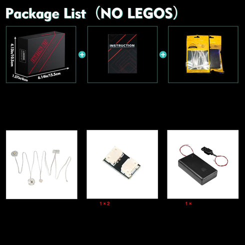 VONADO LED Light Kit for Lego White-Rabbit-31133-Easter-Bunny Creator, Creative Lighting Set Accessories Compatible with Lego 31133 Building Set (...