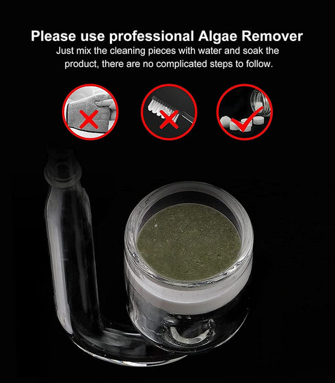 VAYINATO® Aquarium Air Pump Accessories, 5 Pcs - Nano Co2 Diffuser, U Bend Tube, Suction Cups Planted Aquarium Fish Tank by Petzlifeworld...