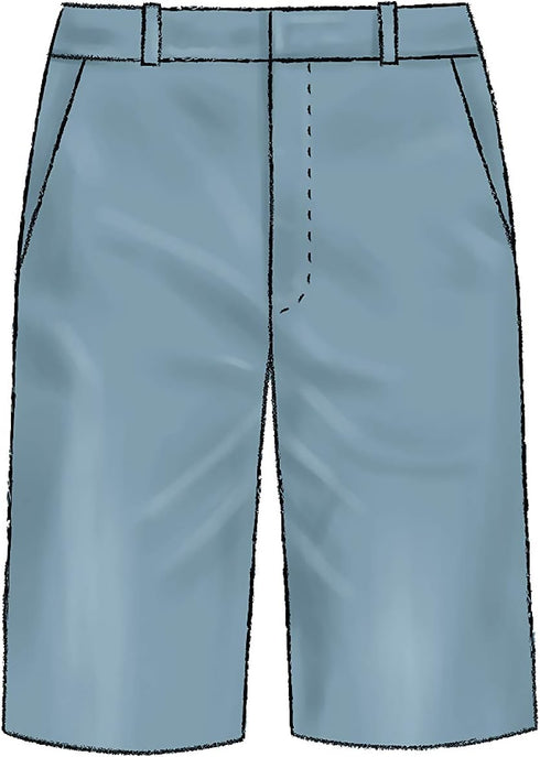 McCall Pattern Company McCall's Learn Men's Shorts, Straight, Slim Fit Pants Sewing Patterns, Sizes 30-36, White...