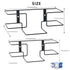 Metal Glove Holder for Wall Mount(2 PACK),Glove Box Holder Wall Mount for laboratory,Healthcare, Hospital, Restaurants,Black Medical Glove Holder ...