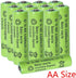 10 Packs 1.2V AA 900mAh Ni-MH Rechargable Batteries for Solar Lights, Garden Lights, Remotes, Mice...
