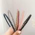 Fashion Super Shiny Women Two Rows Black Crystal Beads Headband Girls Headwear Rhinestone Beaded Hair Band Hair Accessories Women's Fashion Headba...