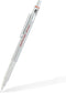 Pacific Arc Chromagraph Metal Mechanical Pencil .3 mm Silver Barrel Mechanical Pencil with Built In Adjustable Pencil Grade, Lead Pencil Holder fo...