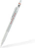 Pacific Arc Chromagraph Metal Mechanical Pencil .3 mm Silver Barrel Mechanical Pencil with Built In Adjustable Pencil Grade, Lead Pencil Holder fo...