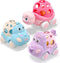Baby Girl Toy Cars for Babies, Pink Car Toys for Baby Girls Gifts, Toy Car for Infant Toddler Girl, Push and Go Trucks Rattles Soft Rattle Car for...