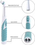 Electric Cleaning Brush with 4 in 1 Multiple Brush Heads,Indoor Household Cordless Motorized Brush for Bathroom Toilet Kitchen Tile Crevice...