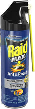Raid Max Ant and Roach Killer Spray, Kills on Contact, Keeps Killing for up to 6 Months, 14.5 oz...