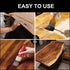 Godora 2pcs 8OZ Waterproof Tung Oil for Wood Finishing with Towel, 100% Natural Pure Tung Oil with Good Penetration for Indoor and Outdoor, for Ba...