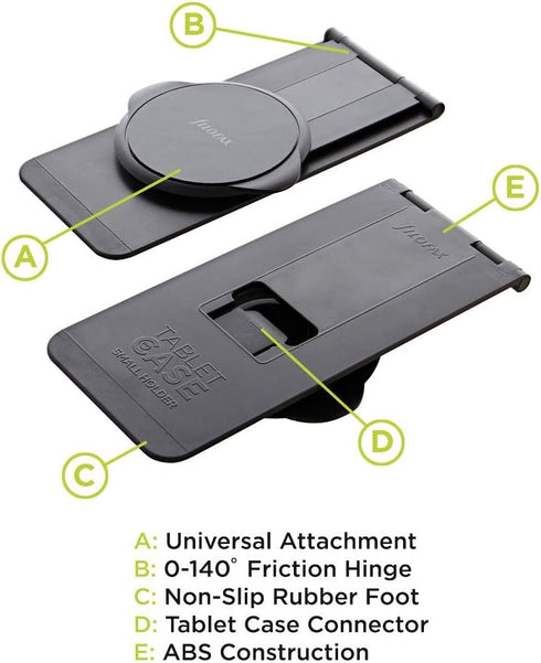 Filofax Stand Enitab360 Adjustable Tablet Stand, Holder for Small Tablets, Black (B958663)...