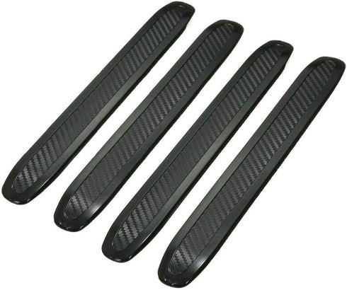 sundan 4pcs Black Anti-Collision Patch Bumper Guard Strip Anti-Scratch Bumper Protector Trim Universal for Cars SUV Pickup Truck...
