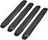 sundan 4pcs Black Anti-Collision Patch Bumper Guard Strip Anti-Scratch Bumper Protector Trim Universal for Cars SUV Pickup Truck...